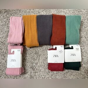 Zara Girls Fall Tights